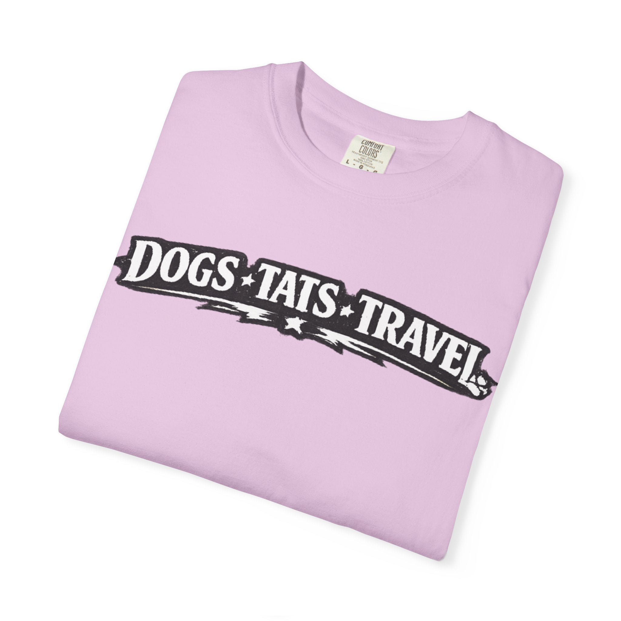 BubbaChubbs Dogs Tats Travel Chill Tee Printify