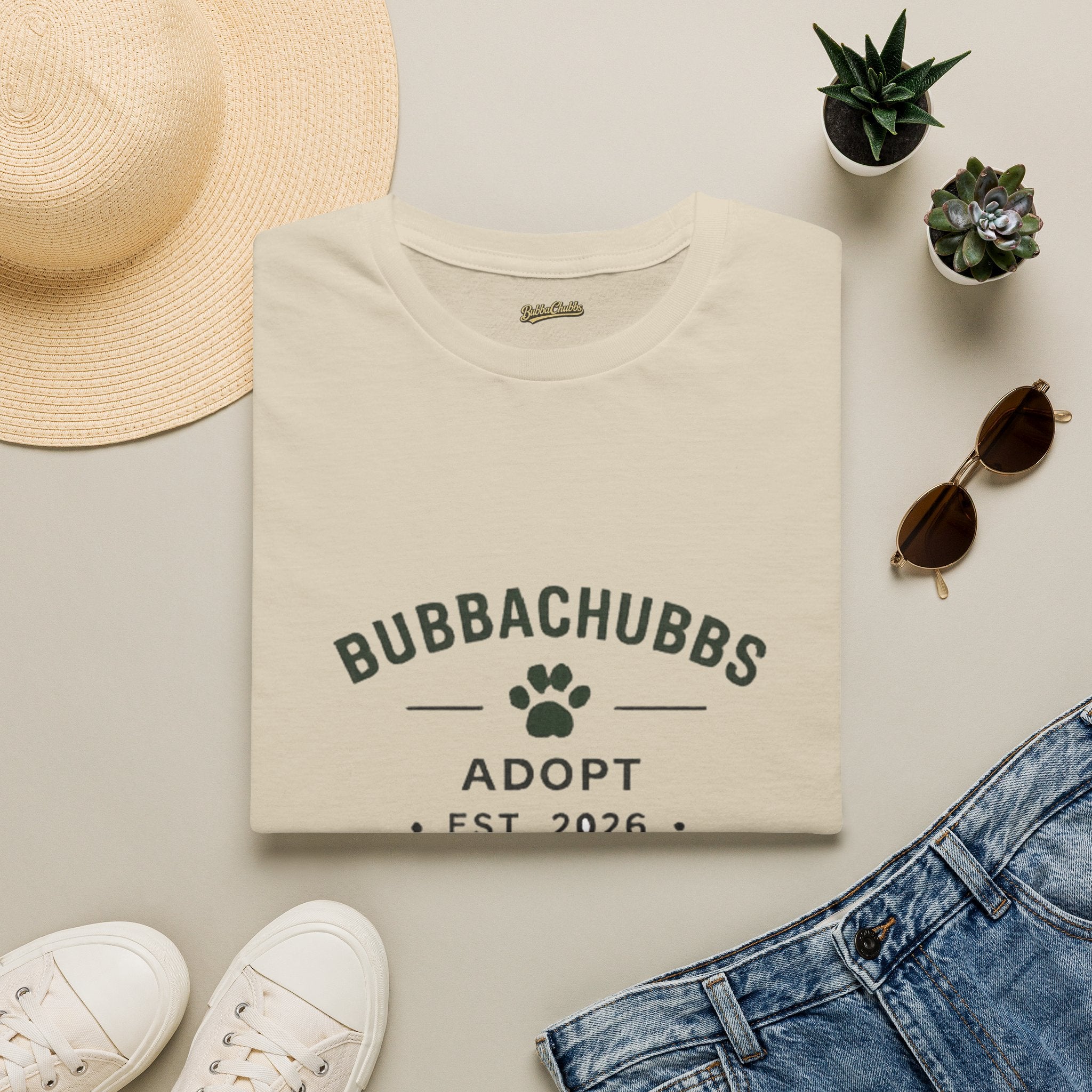 BubbaChubbs Adopt 2026 Tee - BubbaChubbs Brand