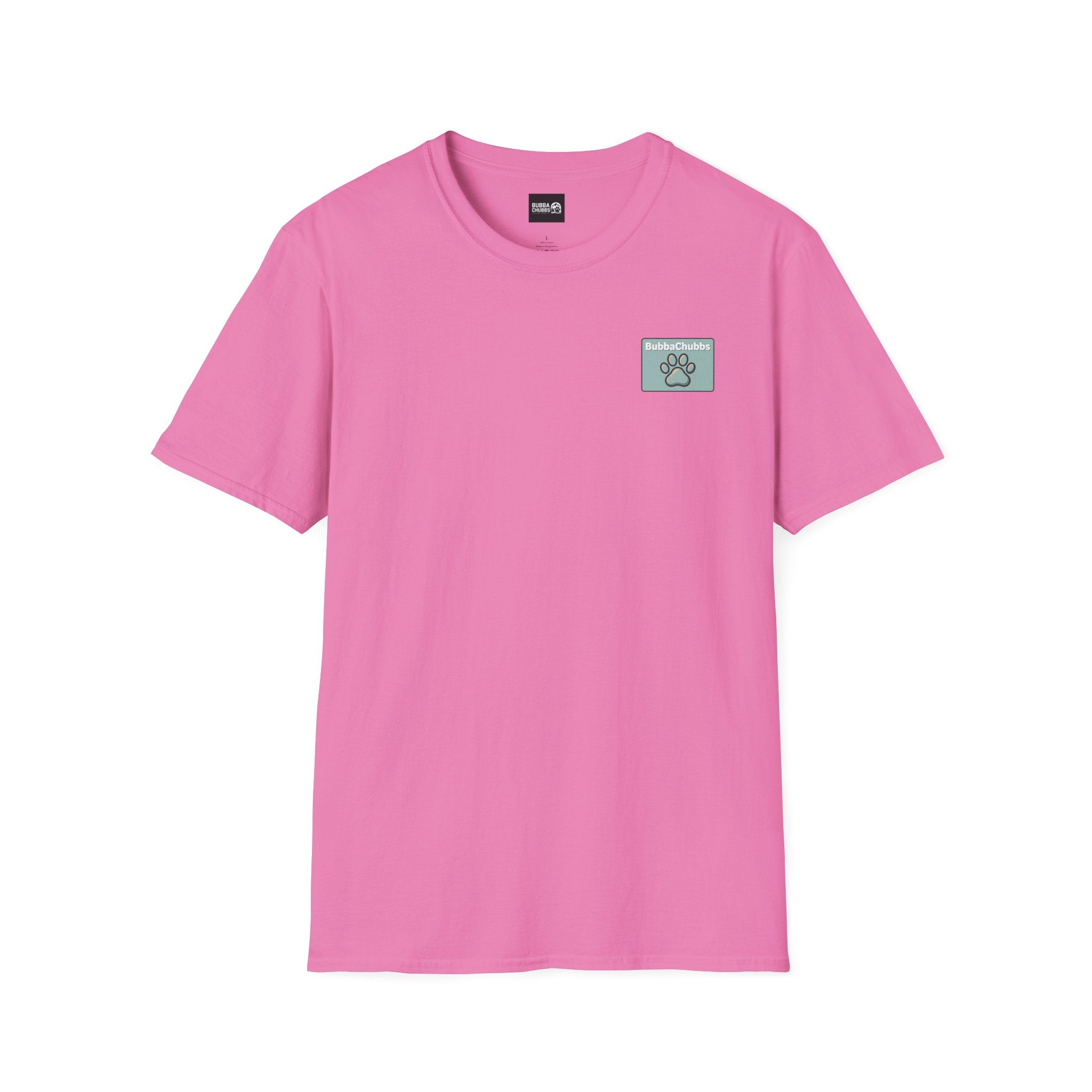 BubbaChubbs Logo front and Back Short-Sleeve Tee - BubbaChubbs Brand