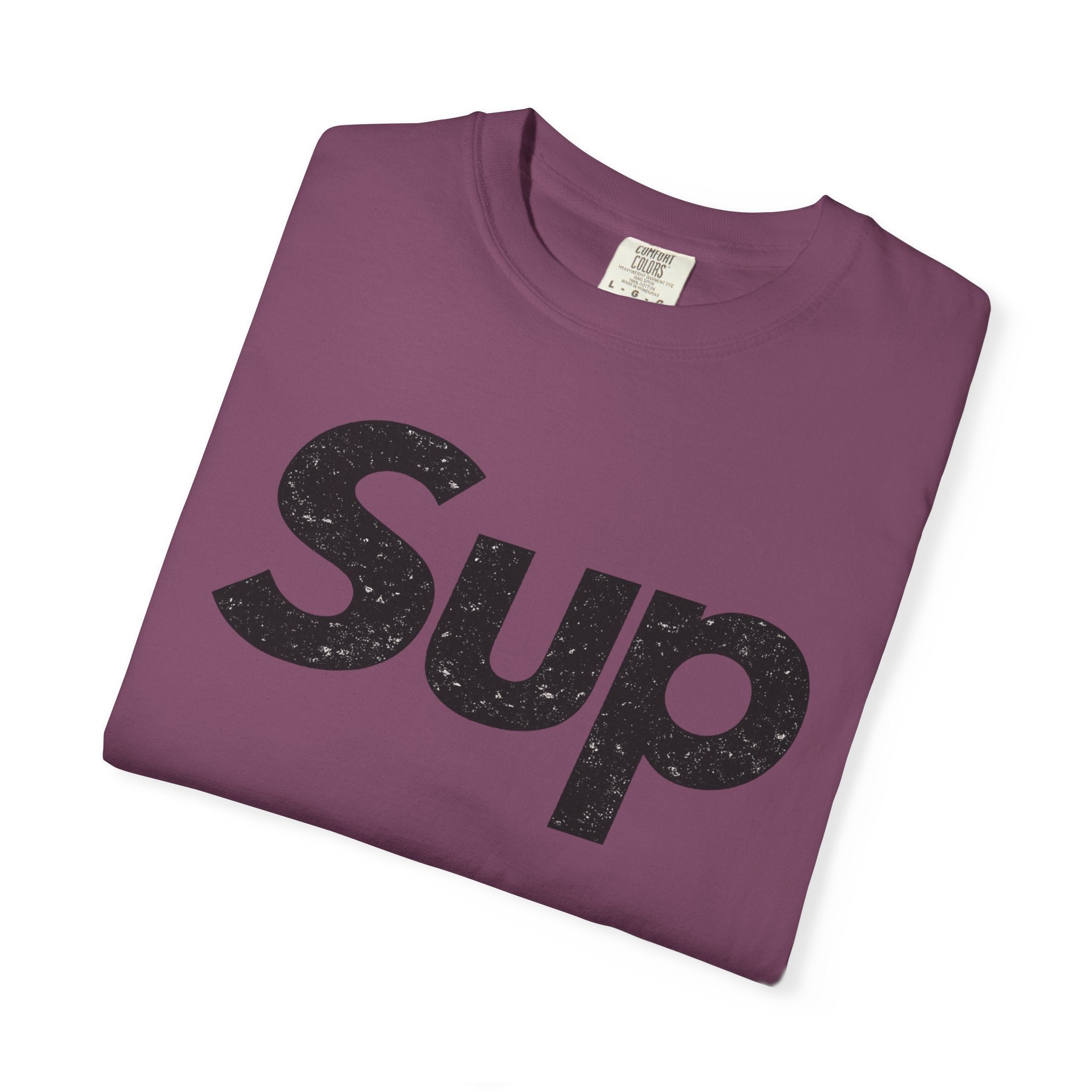 BubbaChubbs Sup Black Lettering Tee - BubbaChubbs Brand