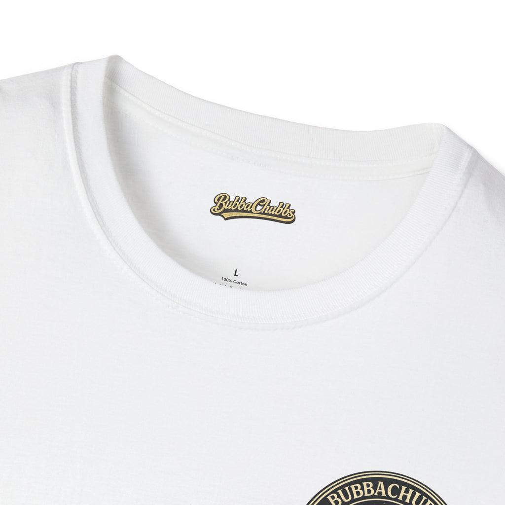 BubbaChubbs Himself Chest Full Small Logo Short-Sleeve Tee - BubbaChubbs Brand