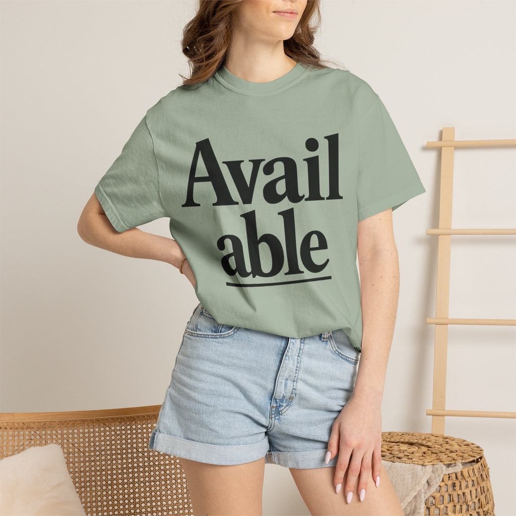 BubbaChubbs Available Tee - BubbaChubbs Brand