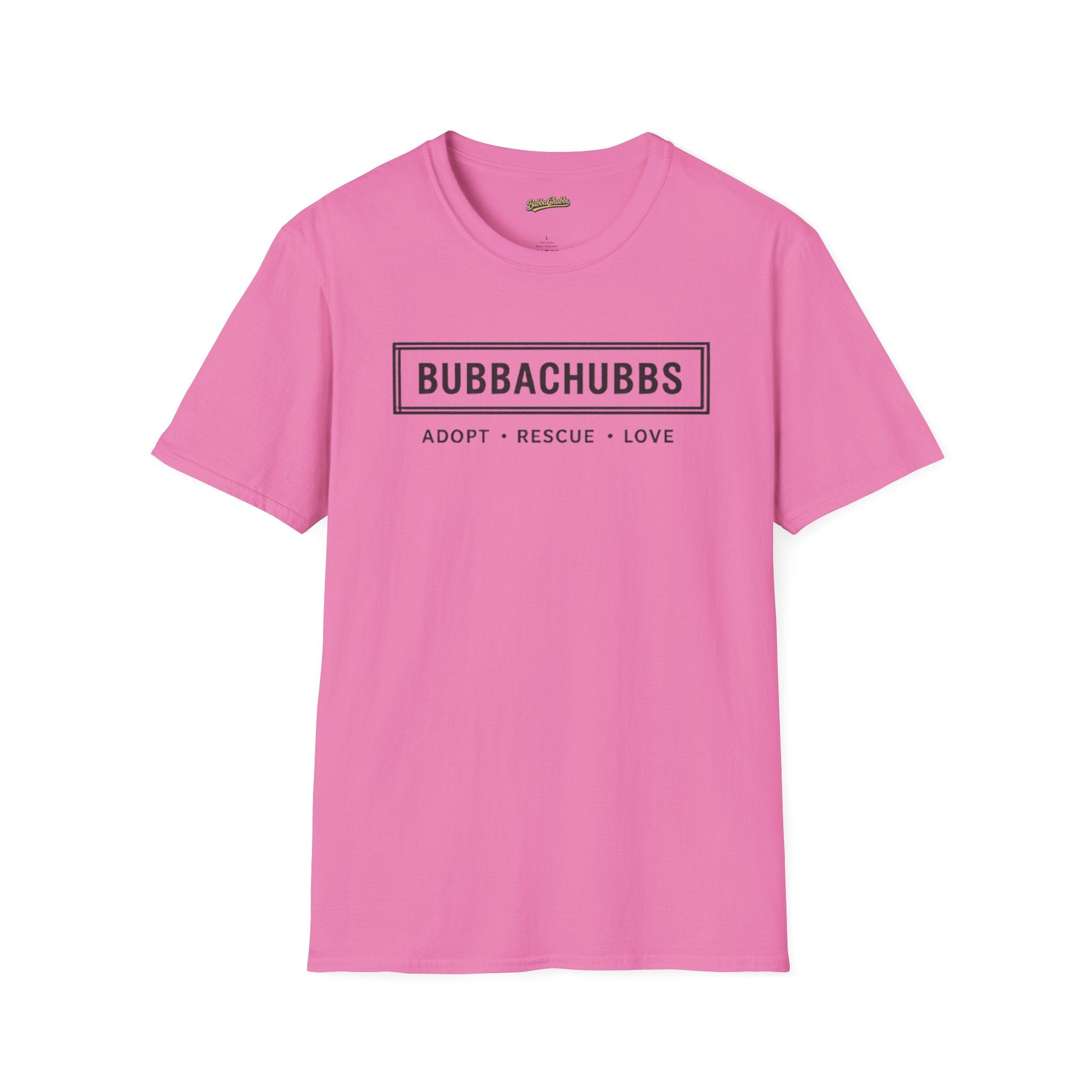 BubbaChubbs Adopt Rescue and Love Tee Printify