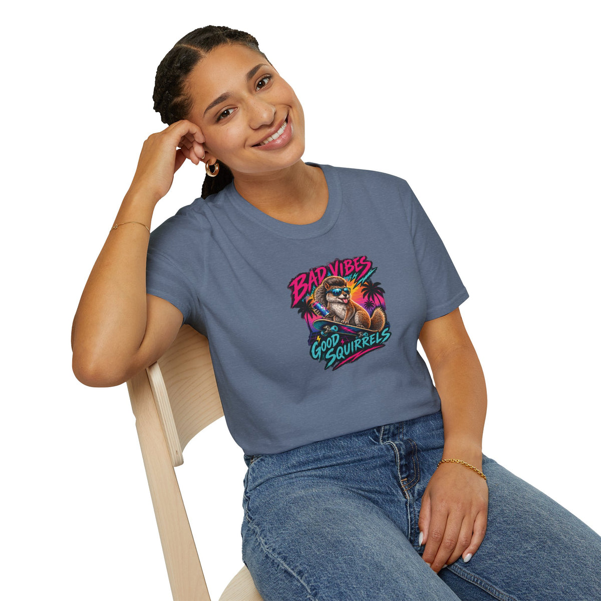 Bad Vibes Good Squirrels T-Shirt