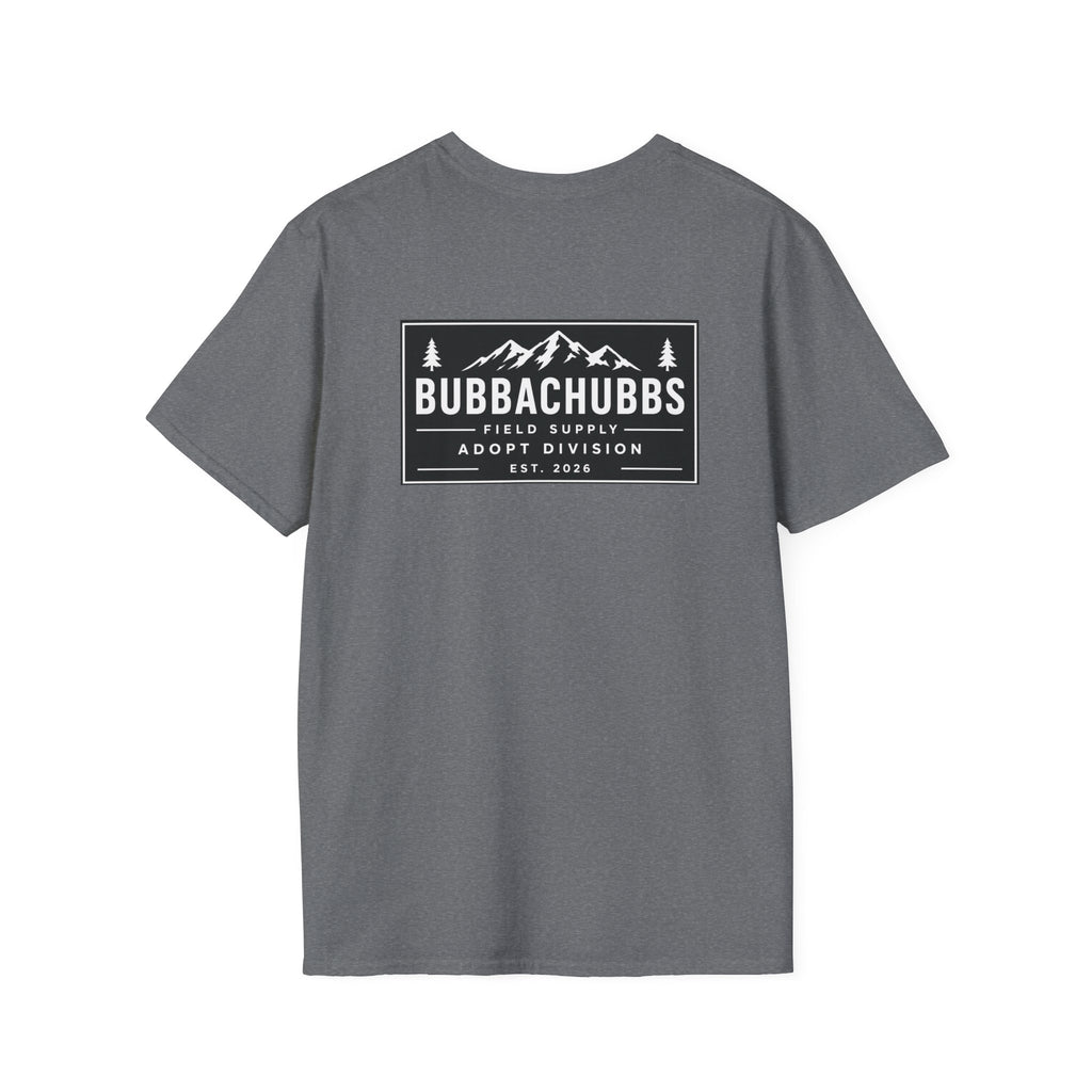 BubbaChubbs Logo front and Back Short-Sleeve Tee - BubbaChubbs Brand