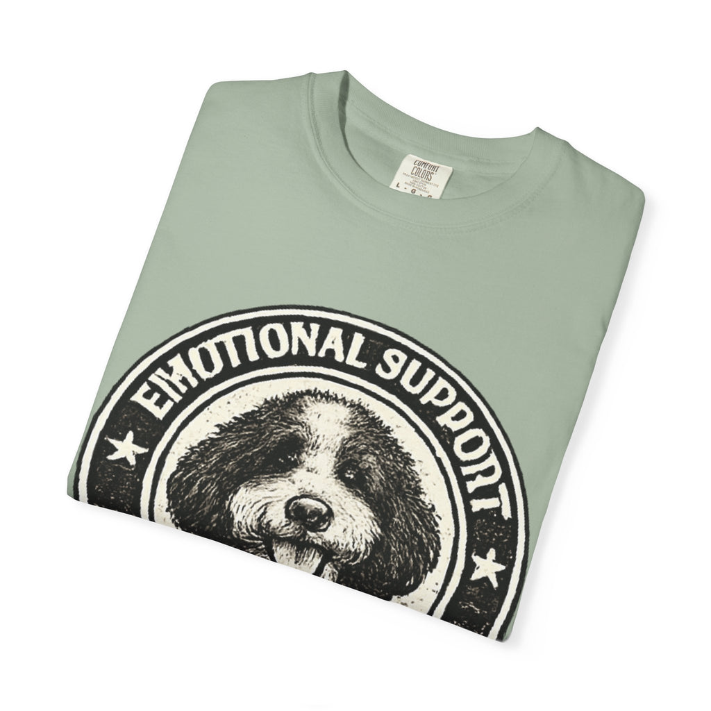 BubbaChubbs Doodle Vintage Emotional Support Style Tee Printify