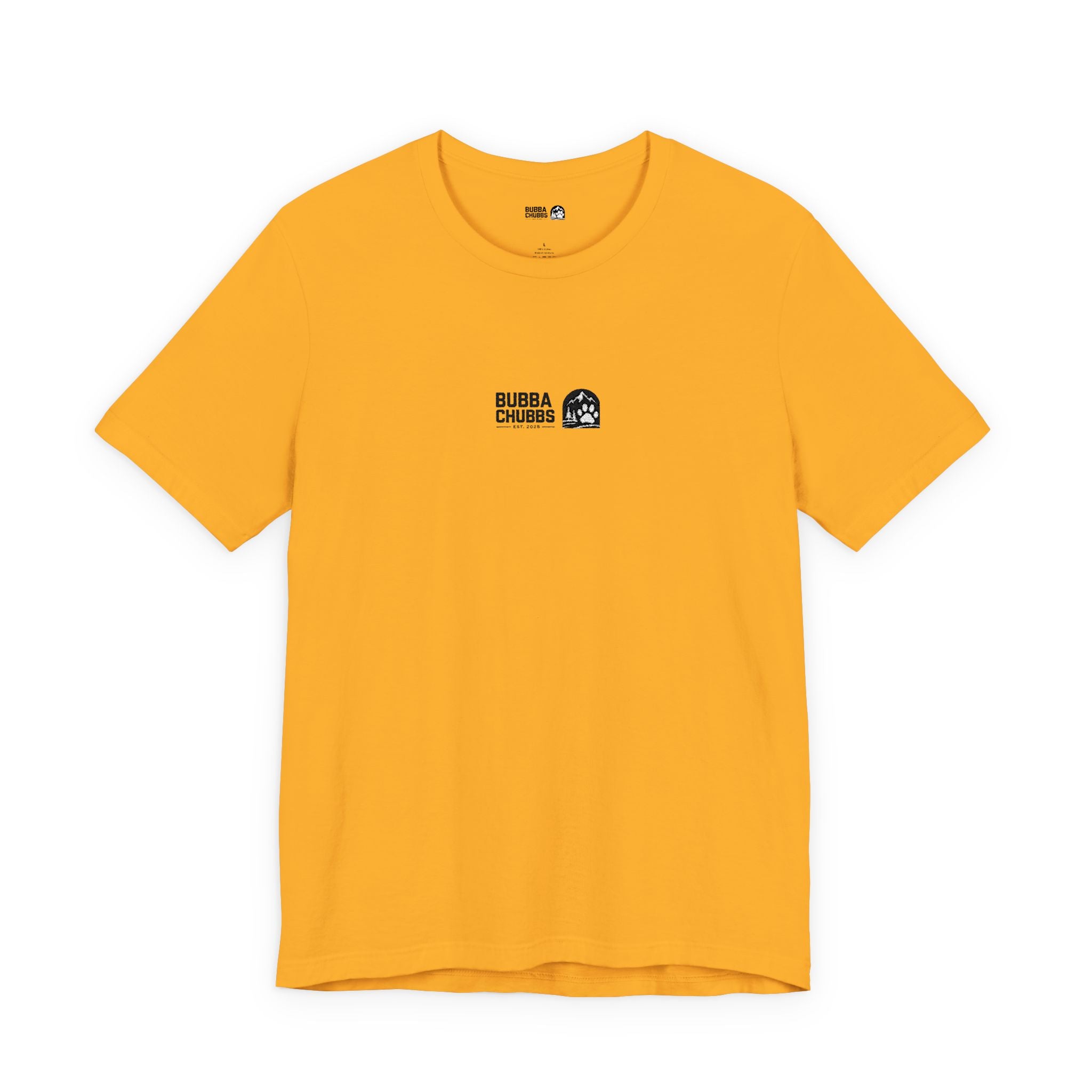 BubbaChubbs - Embroidered Logo - Unisex Jersey Short Sleeve Tee Printify