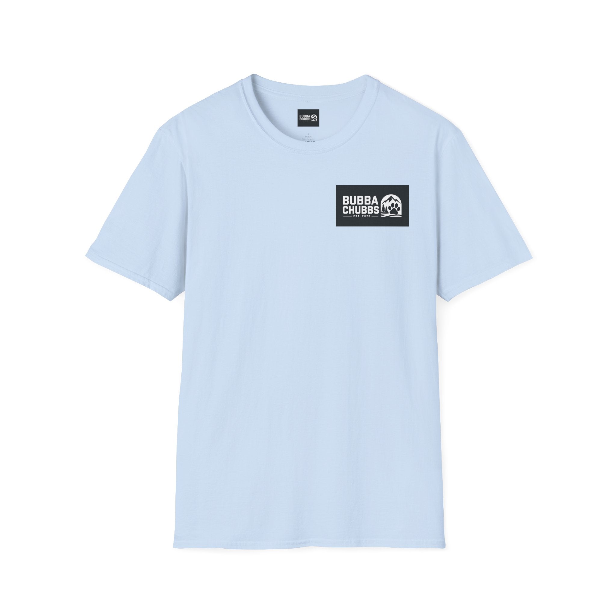 BubbaChubbs Updated Modern Logo Short-Sleeve Tee - BubbaChubbs Brand