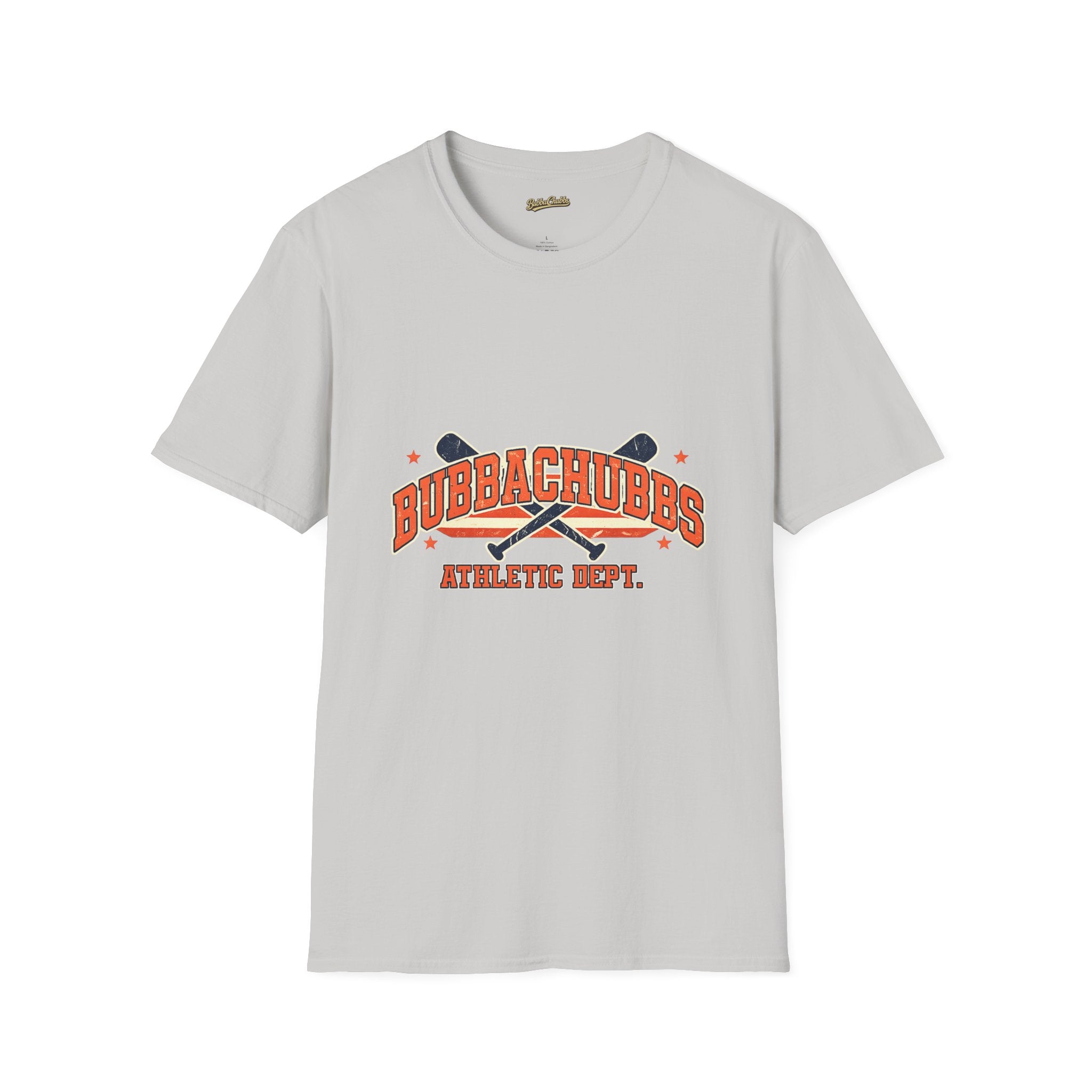 BubbaChubbs Athletic Logo Only T-Shirt Printify