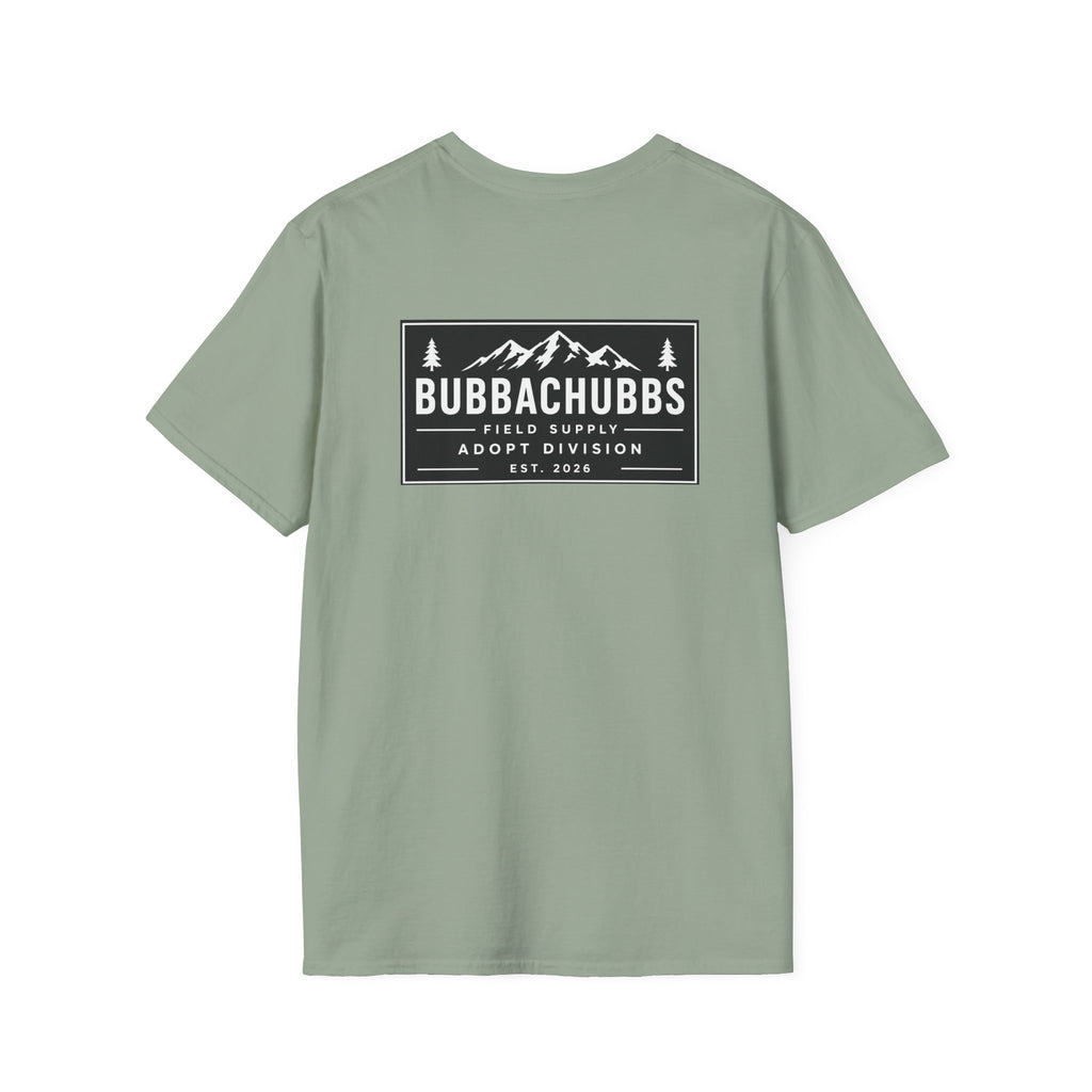 BubbaChubbs Logo front and Back Short-Sleeve Tee - BubbaChubbs Brand