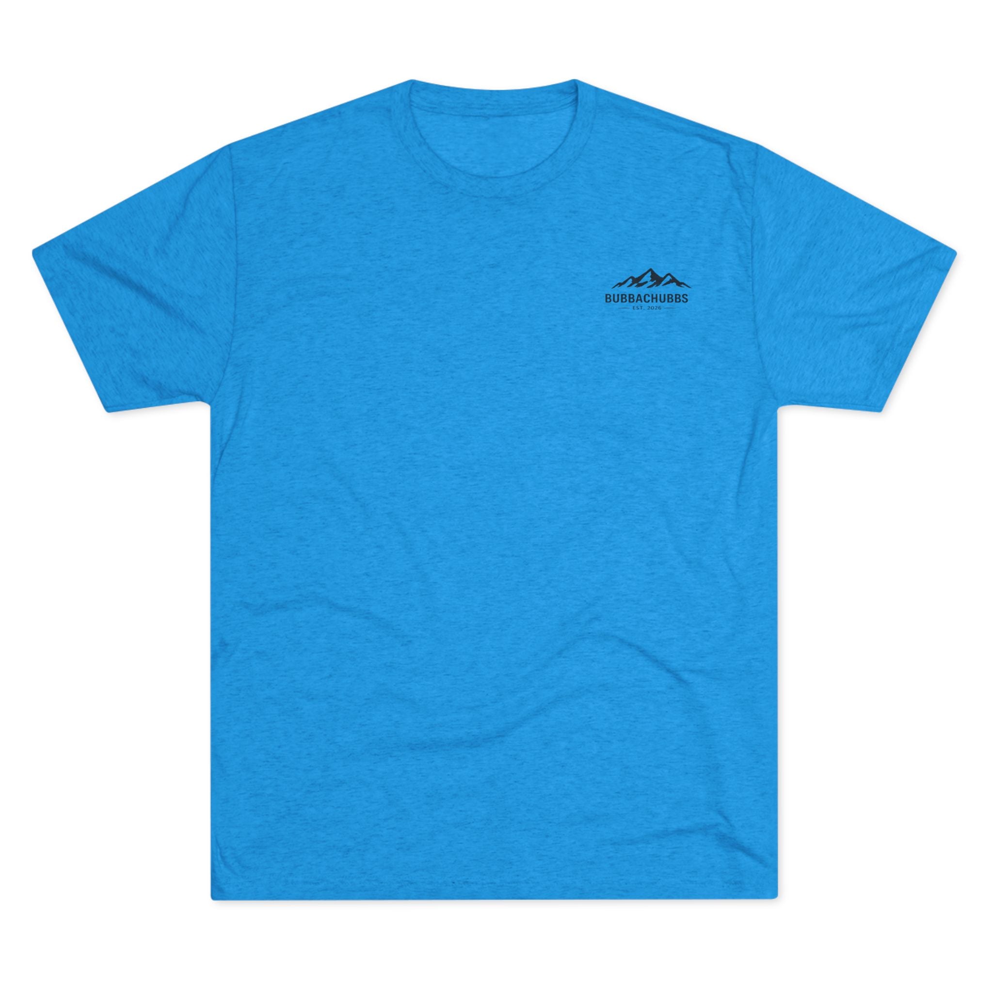 BubbaChubbs Mountains Minimalist Logo Tee — Adventure Outdoor Crew Shirt - BubbaChubbs Brand