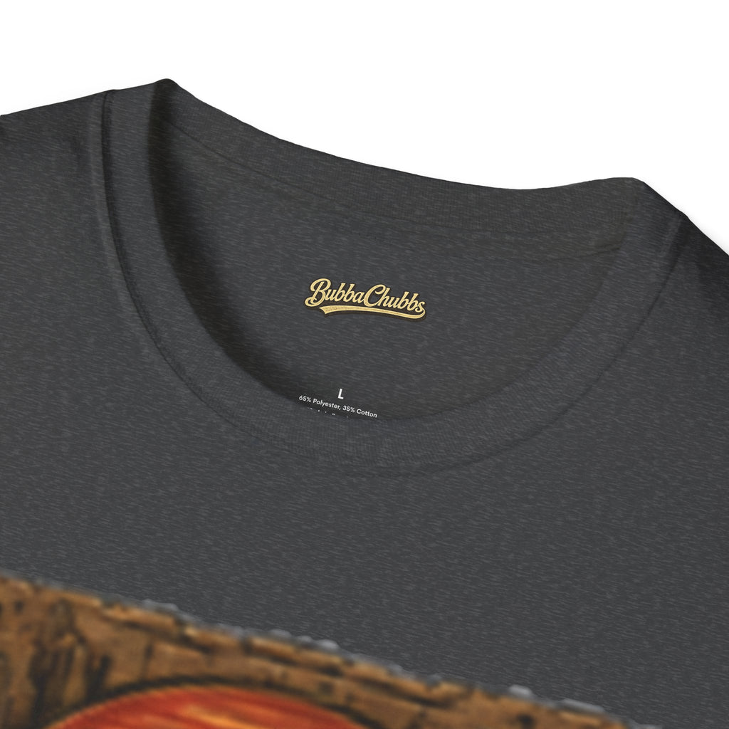 BubbaChubbs Desert Skull Logo T-Shirt New Printify