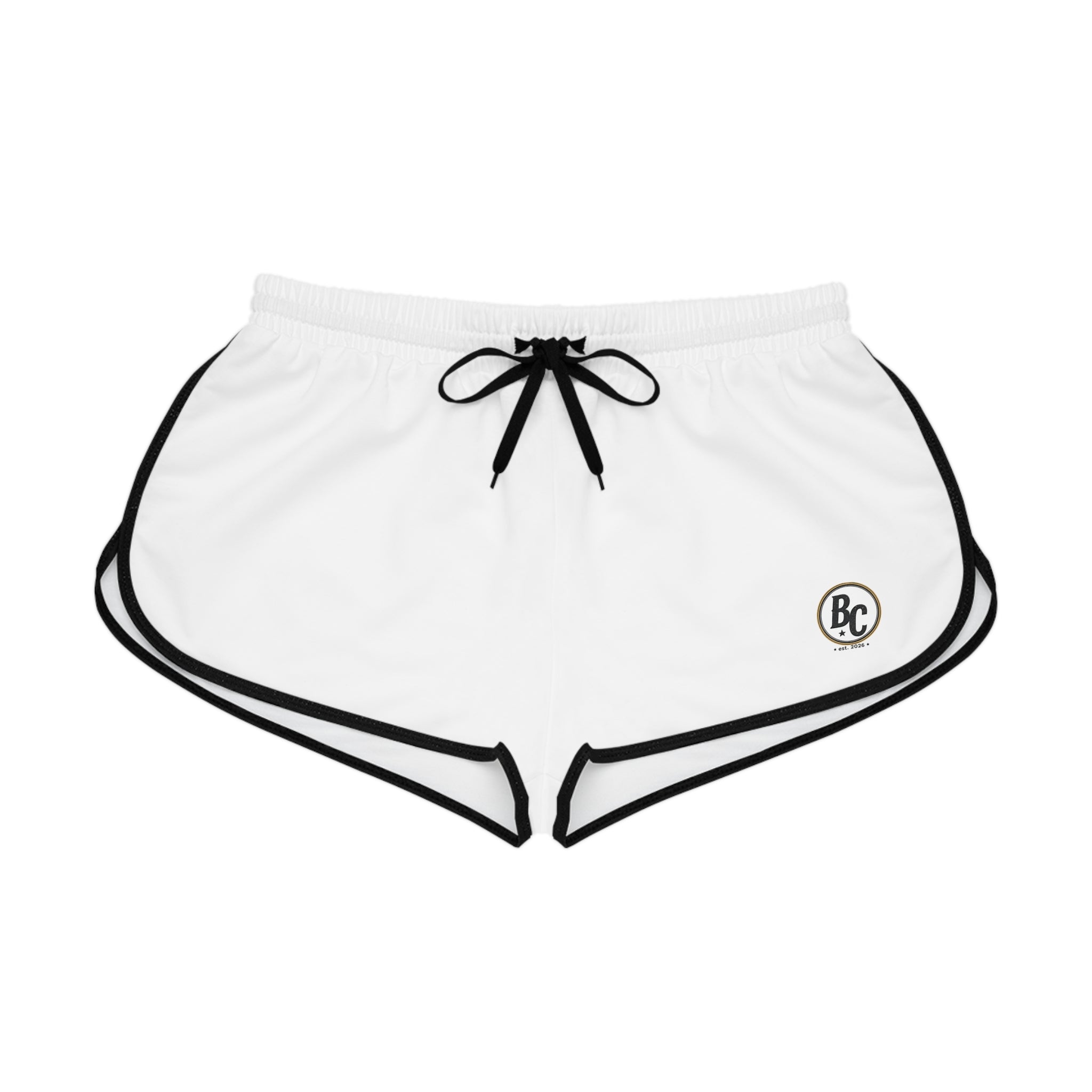 BubbaChubbs- Relaxed Women's Lounge Shorts — Minimal 'BC' Logo Athletic Retro Printify
