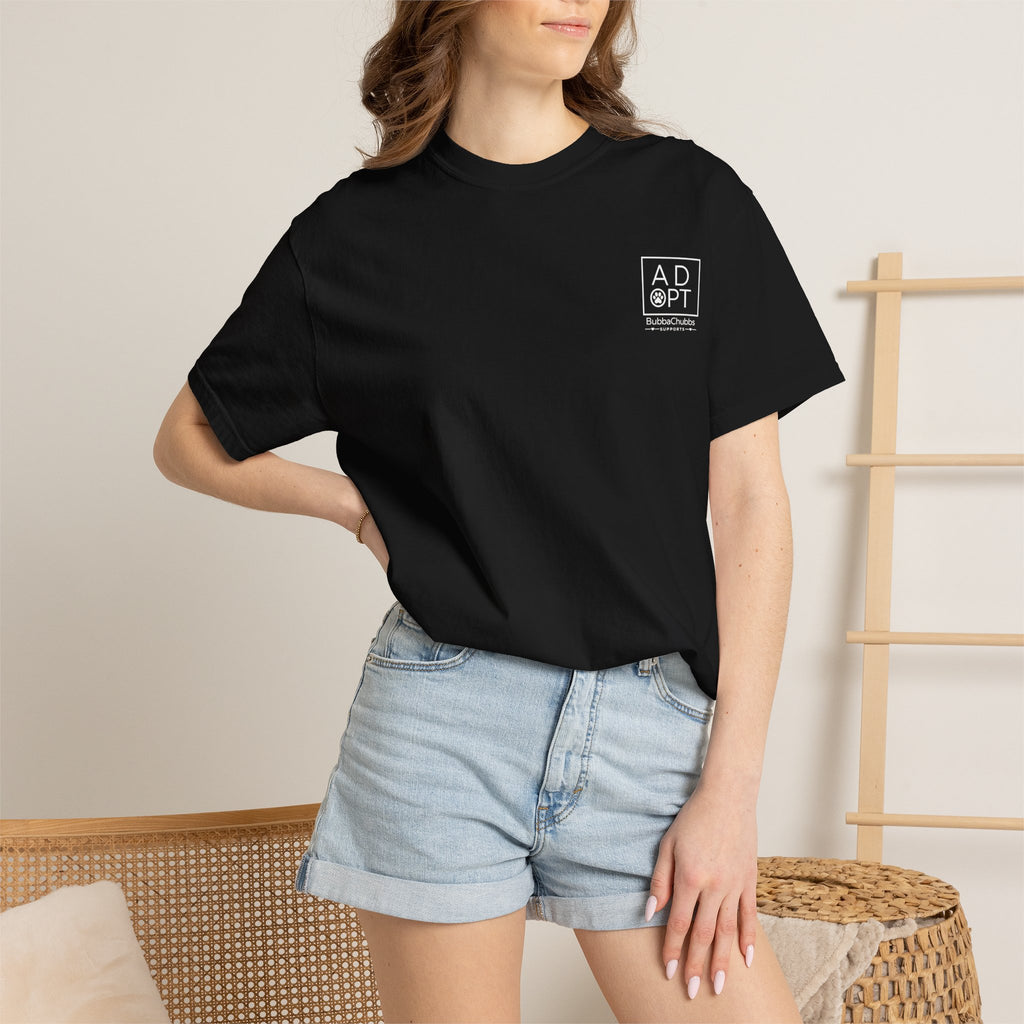 BubbaChubbs Adopt Support Tee - BubbaChubbs Brand