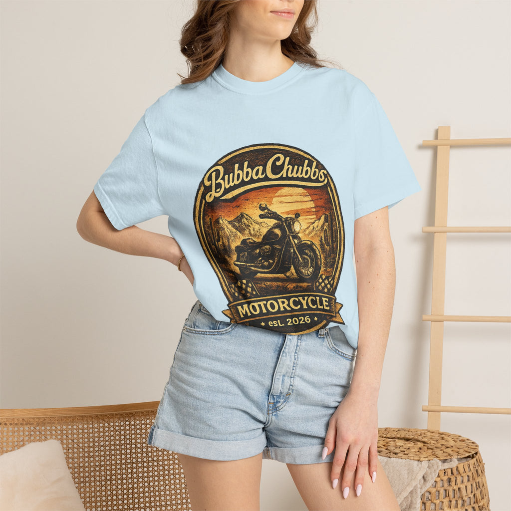 Motorcycle Graphic Tee | BubbaChubbs Biker Get Out Stay Wild T-Shirt