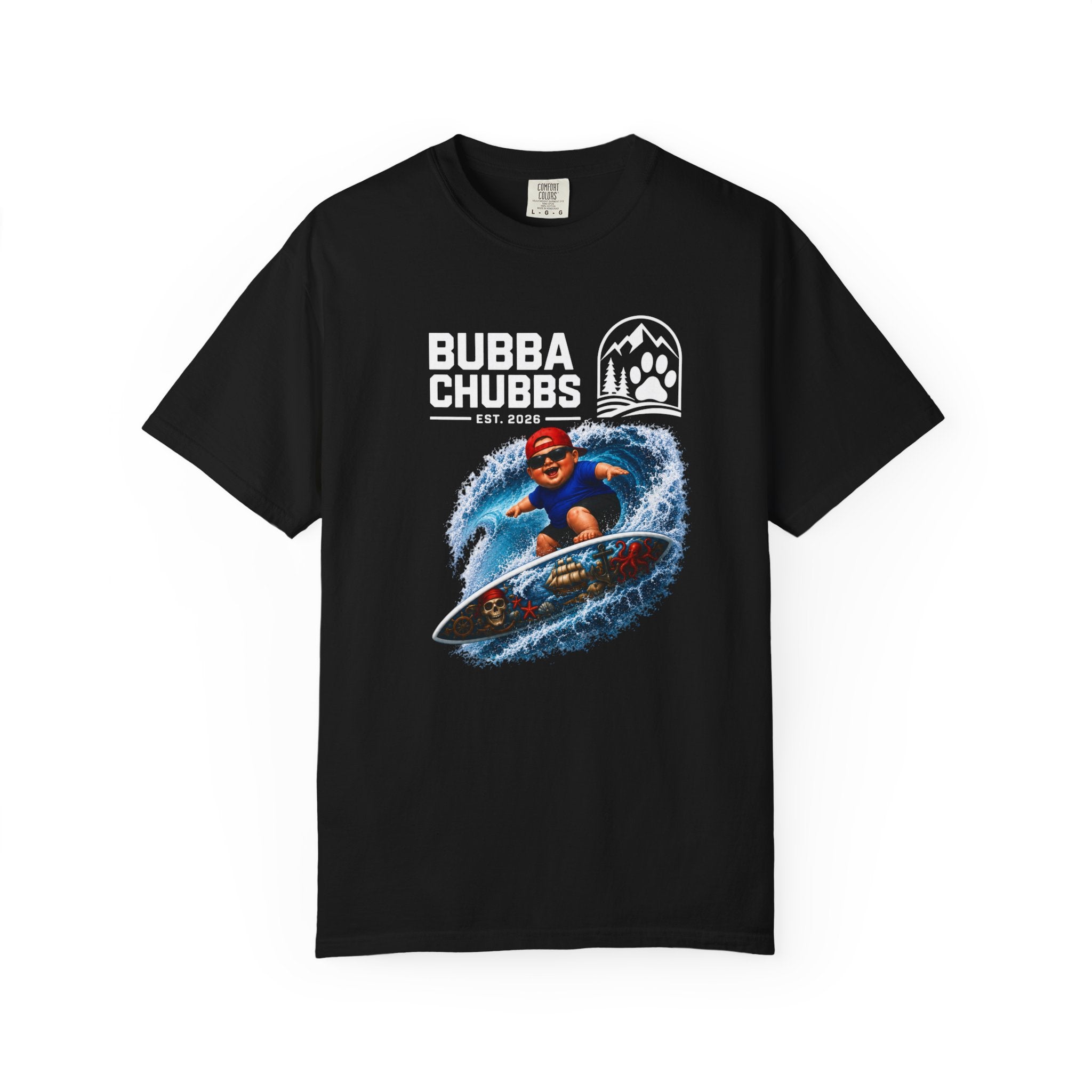 BubbaChubbs Buddy Surf Livin That Summer Life Vintage Beach Tee - BubbaChubbs Brand