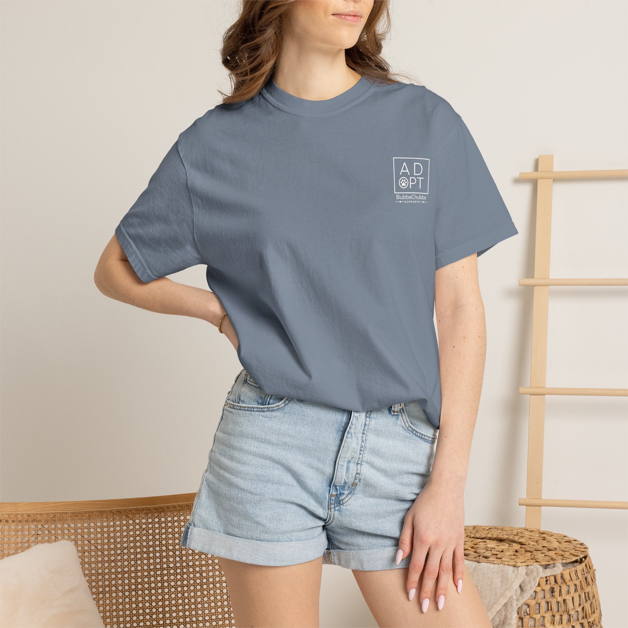 BubbaChubbs Adopt Support Tee - BubbaChubbs Brand