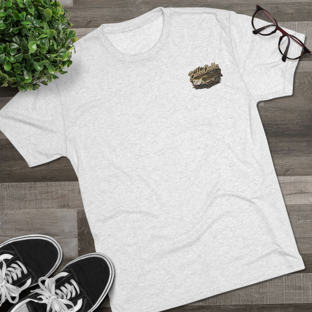 BubbaChubbs Bass Eli Minimalist Logo Tee — Adventure Outdoor Crew Shirt Printify