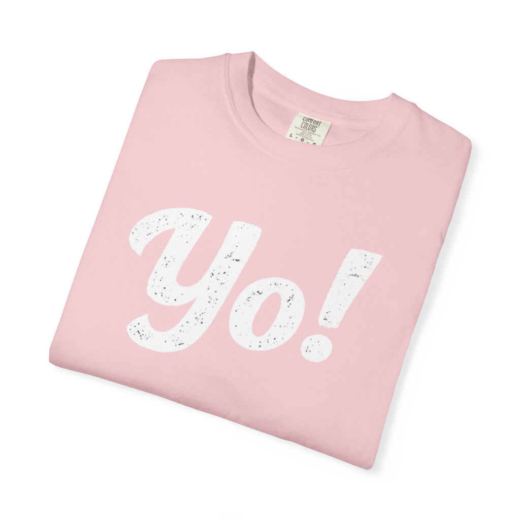 BubbaChubbs Yo! White Lettering Tee - BubbaChubbs Brand