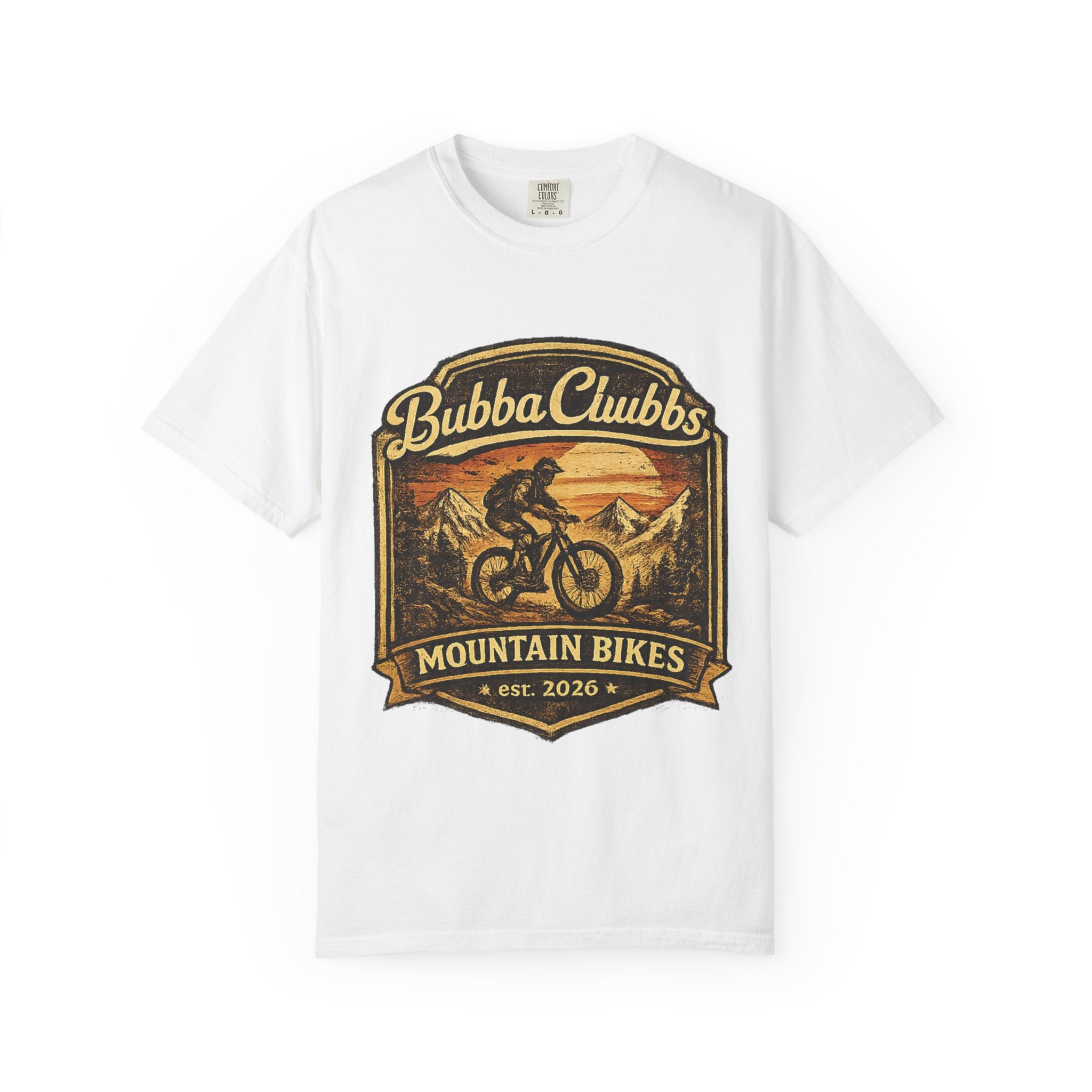 Mountain Bikes Graphic Tee | BubbaChubbs Get Out Stay Wild T-Shirt