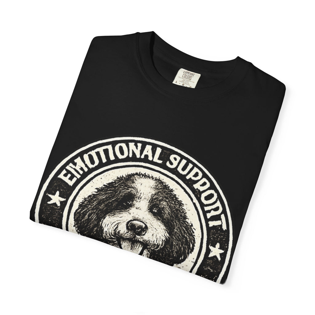 BubbaChubbs Doodle Vintage Emotional Support Style Tee Printify