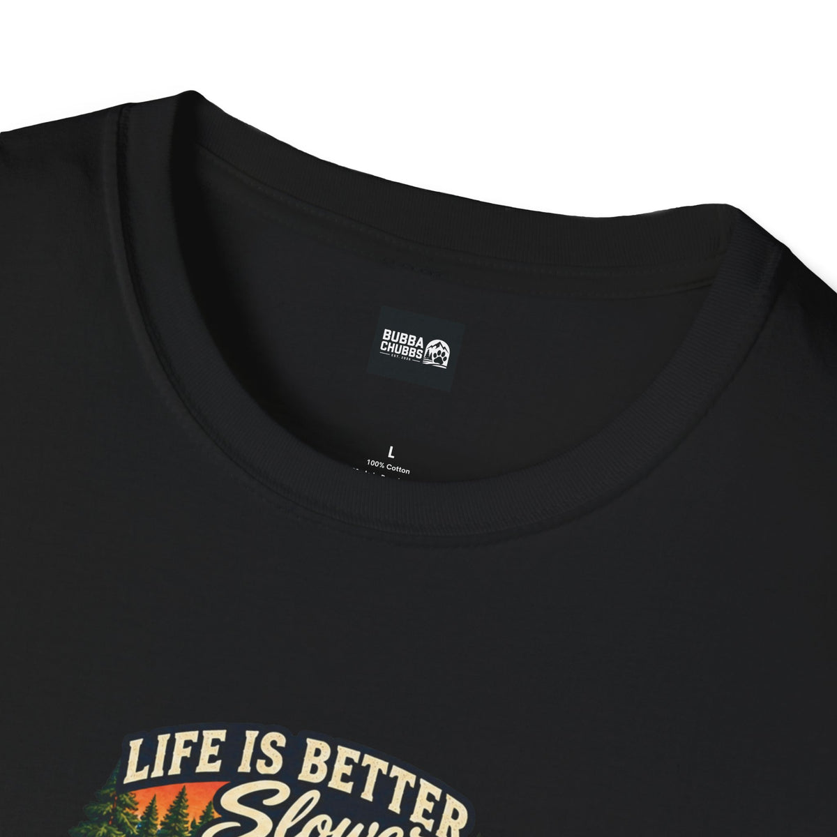 Life Is Better Slower Campfire T-Shirt