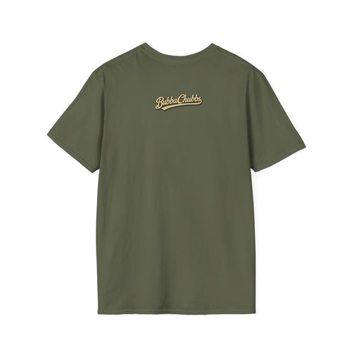 BubbaChubbs Athletic Logo Only T-Shirt - BubbaChubbs Brand