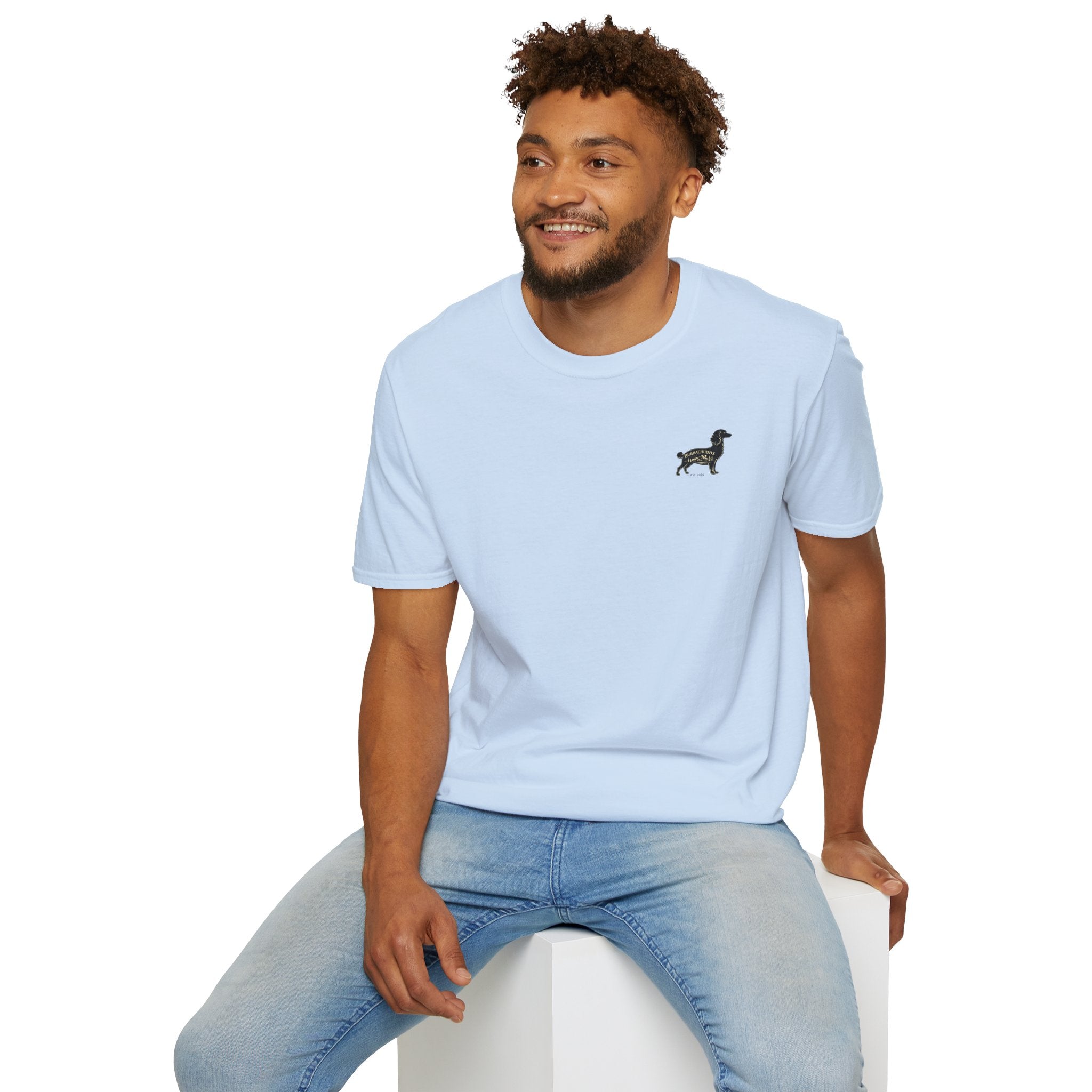 BubbaChubbs Himself Proud Chest Logo Short-Sleeve Tee - BubbaChubbs Brand