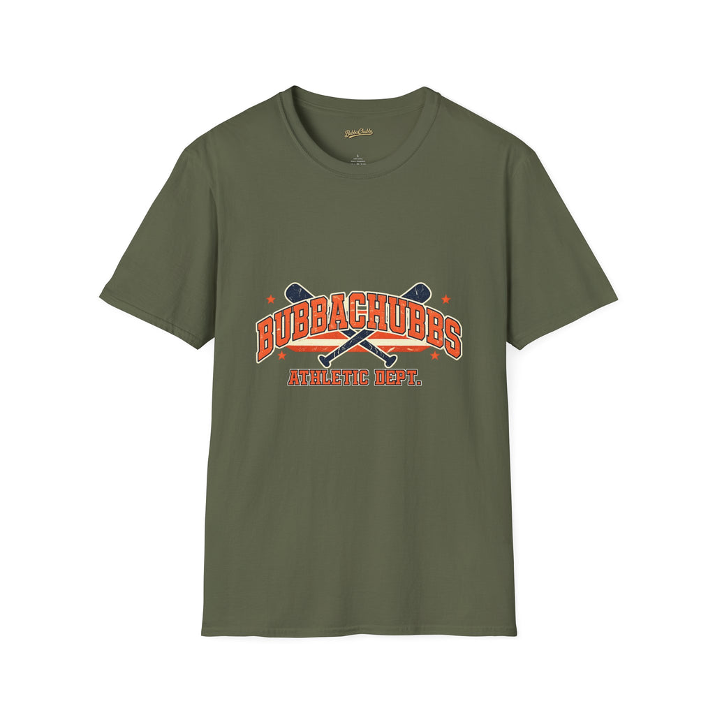 BubbaChubbs Athletic Logo Only T-Shirt Printify