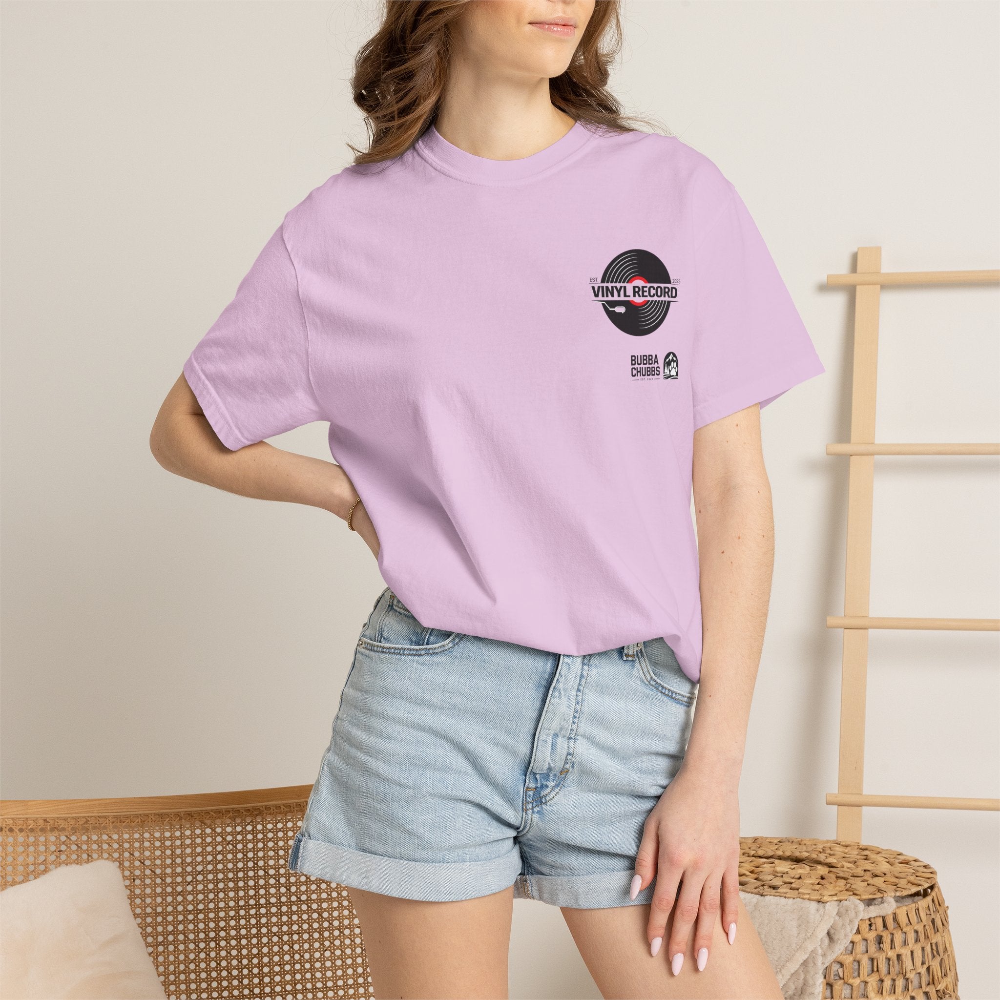 BubbaChubbs Vinyl vintage Tee - BubbaChubbs Brand