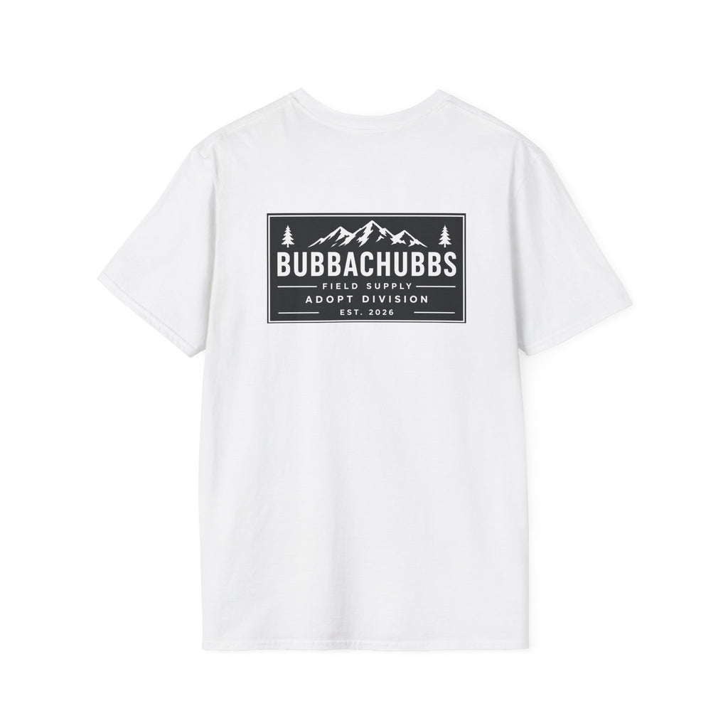 BubbaChubbs Logo front and Back Short-Sleeve Tee - BubbaChubbs Brand