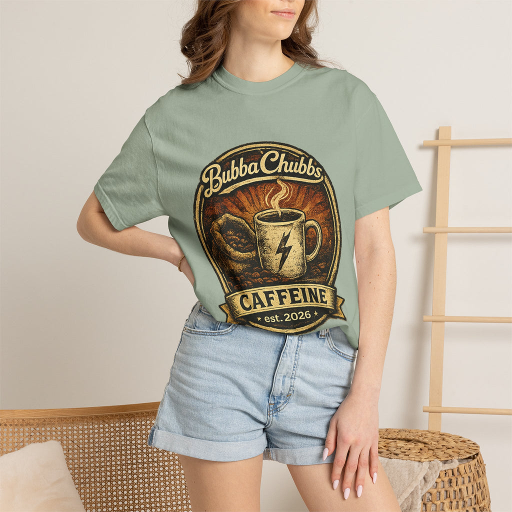 Coffee Jolt Graphic Tee | BubbaChubbs Get Out Stay Wild T-Shirt