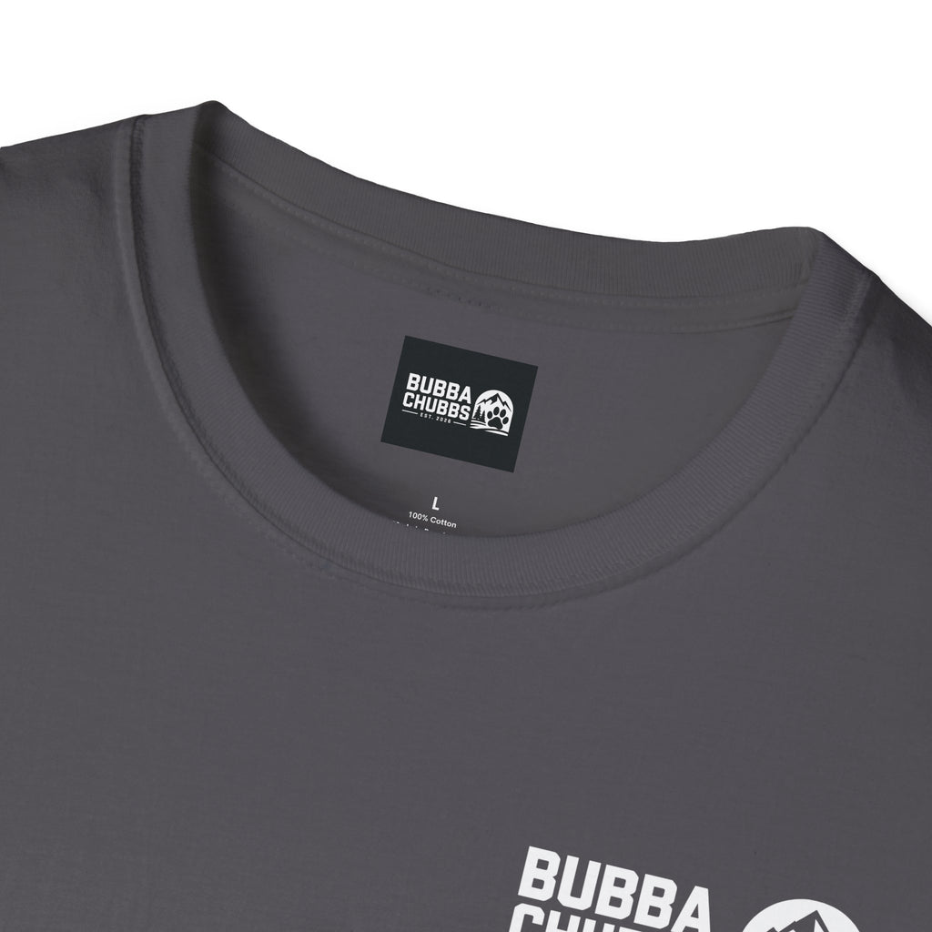 BubbaChubbs Updated Modern Logo Transparent Short-Sleeve Tee - BubbaChubbs Brand