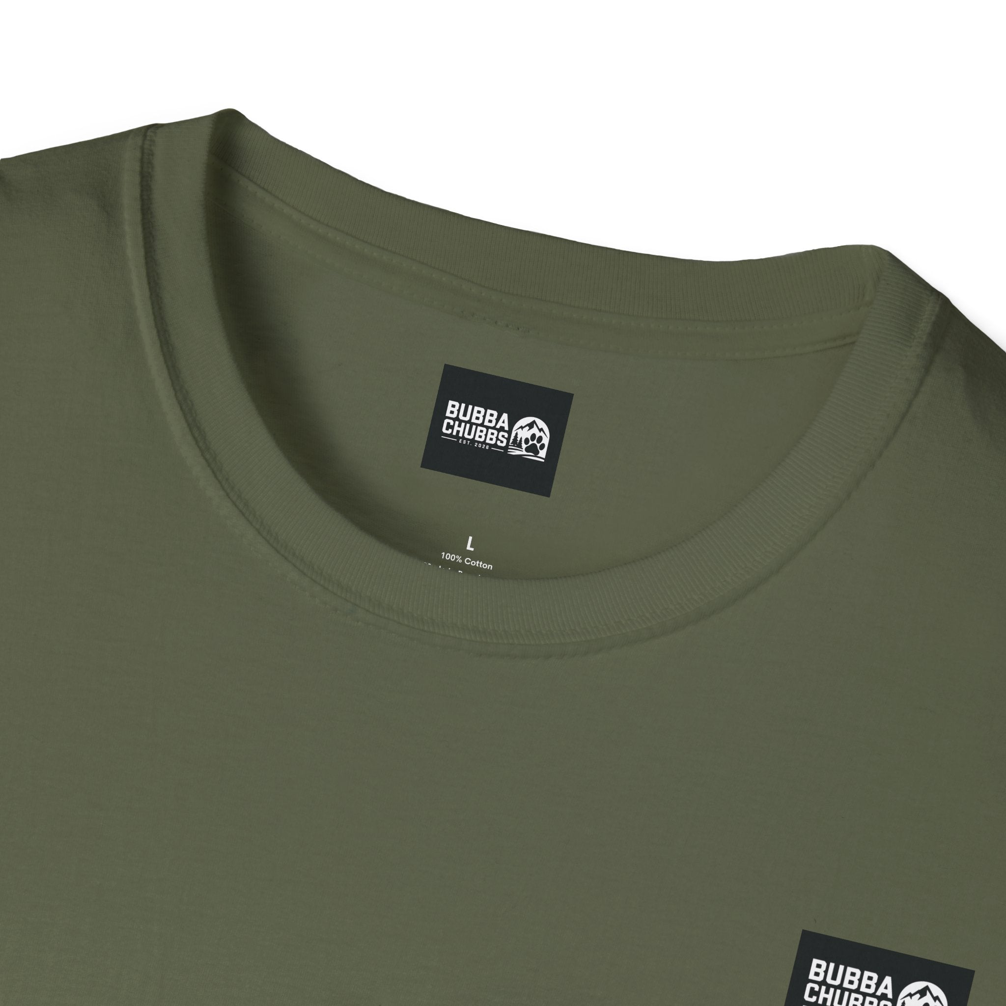 BubbaChubbs Updated Modern Back Large Logo Short-Sleeve Tee - BubbaChubbs Brand