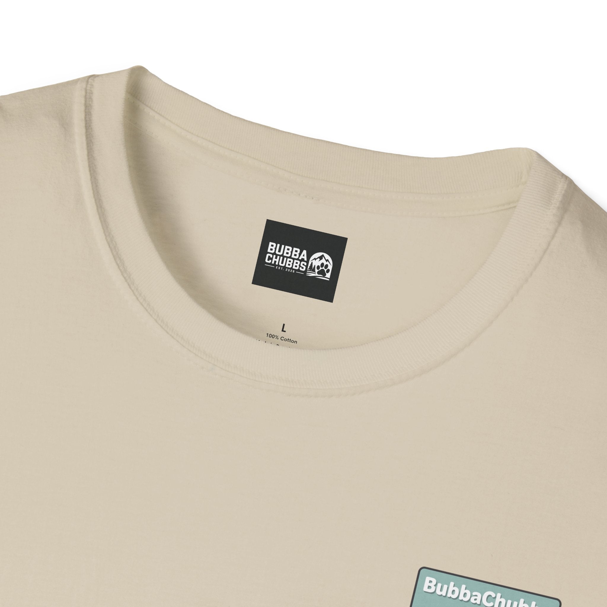 BubbaChubbs Logo front and Back Short-Sleeve Tee - BubbaChubbs Brand
