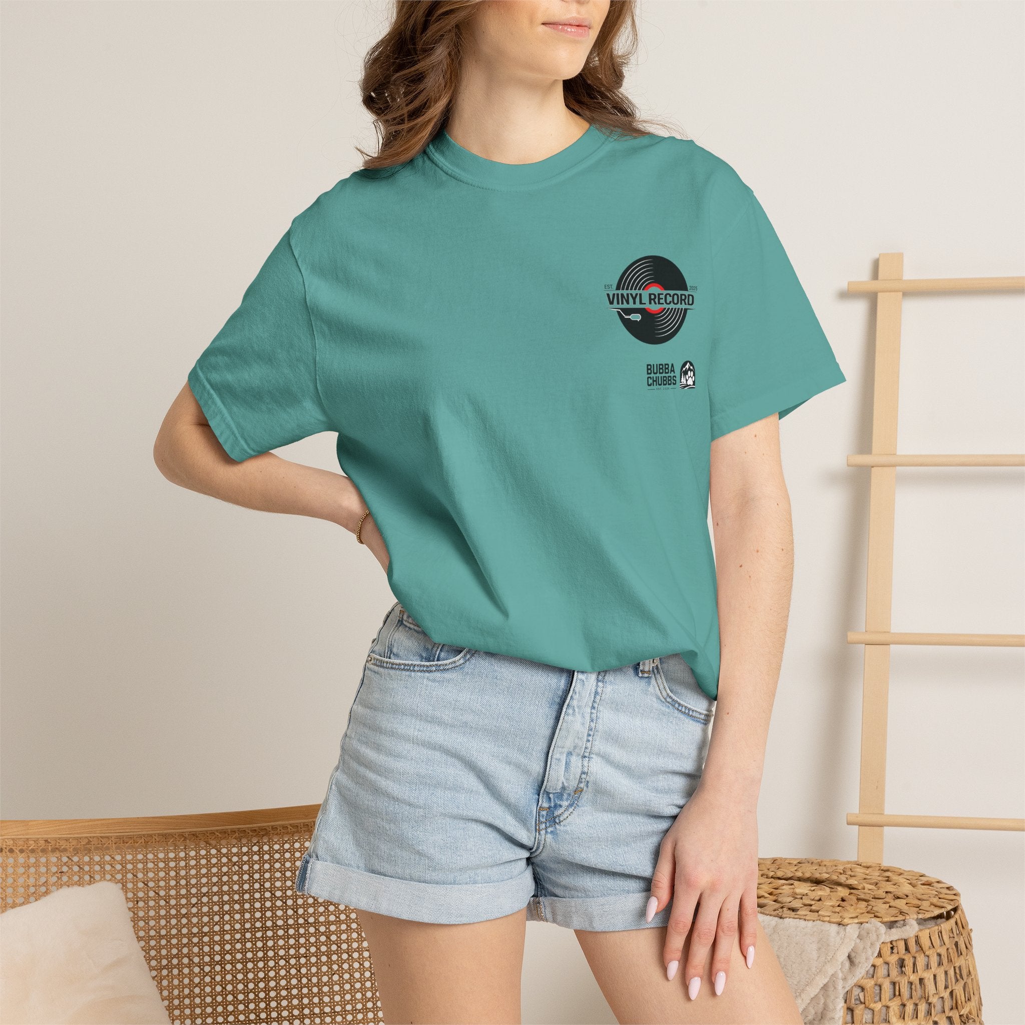 BubbaChubbs Vinyl vintage Tee - BubbaChubbs Brand