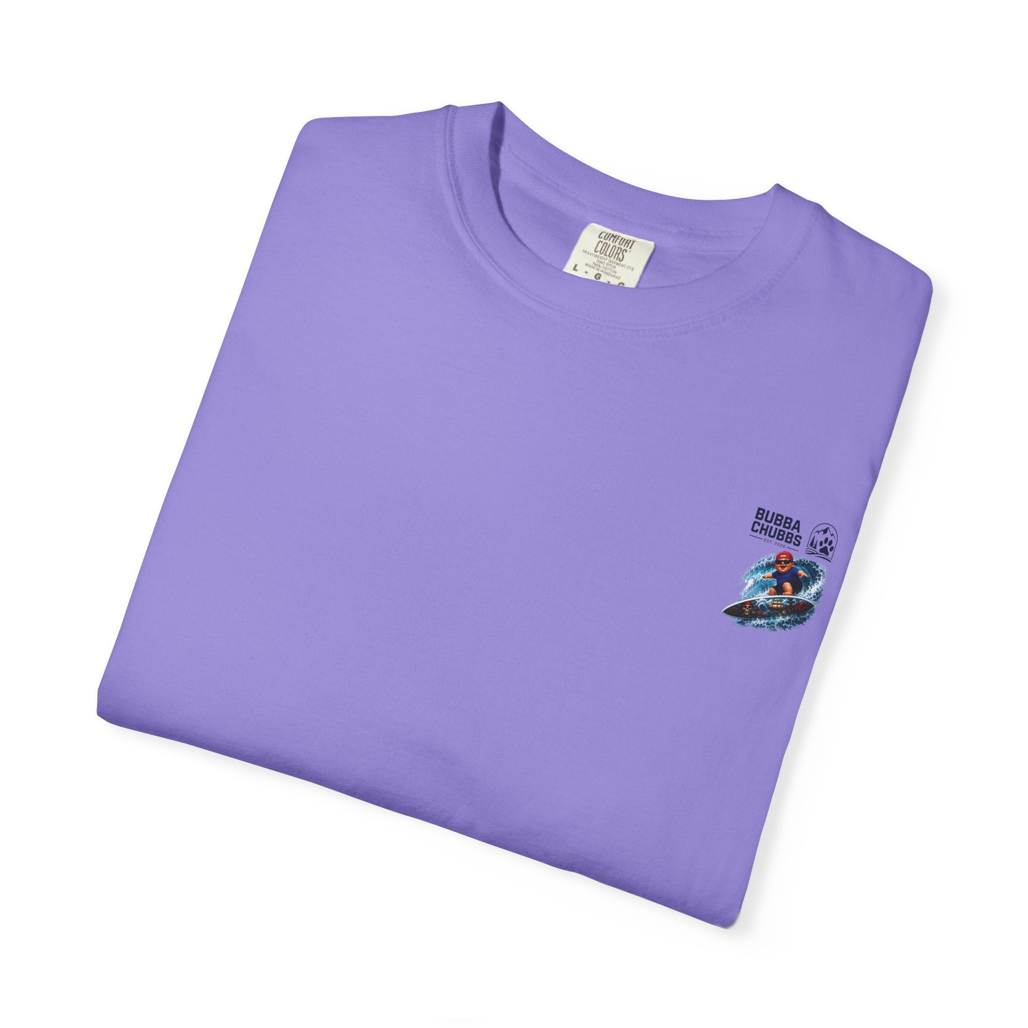 BubbaChubbs Minimal Surfs Up Tee - BubbaChubbs Brand