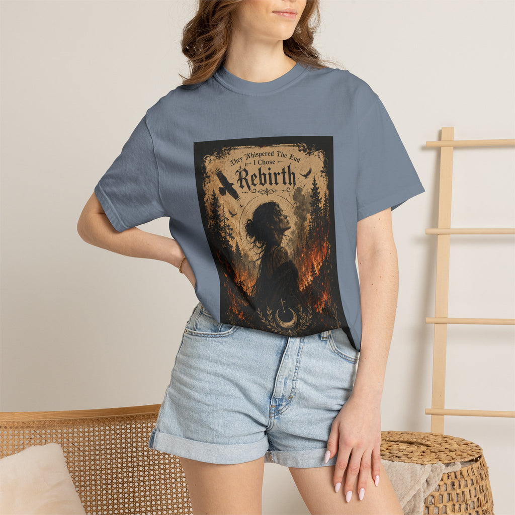 BubbaChubbs Goth Vibe Rebirth Style Tee Printify