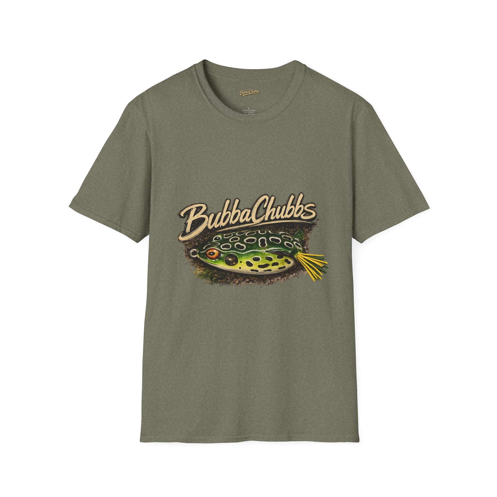 BubbaChubbs Gone Fishing Lure Graphic Tee Printify