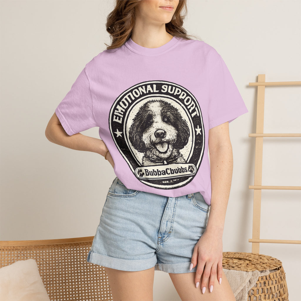 BubbaChubbs Doodle Vintage Emotional Support Style Tee Printify