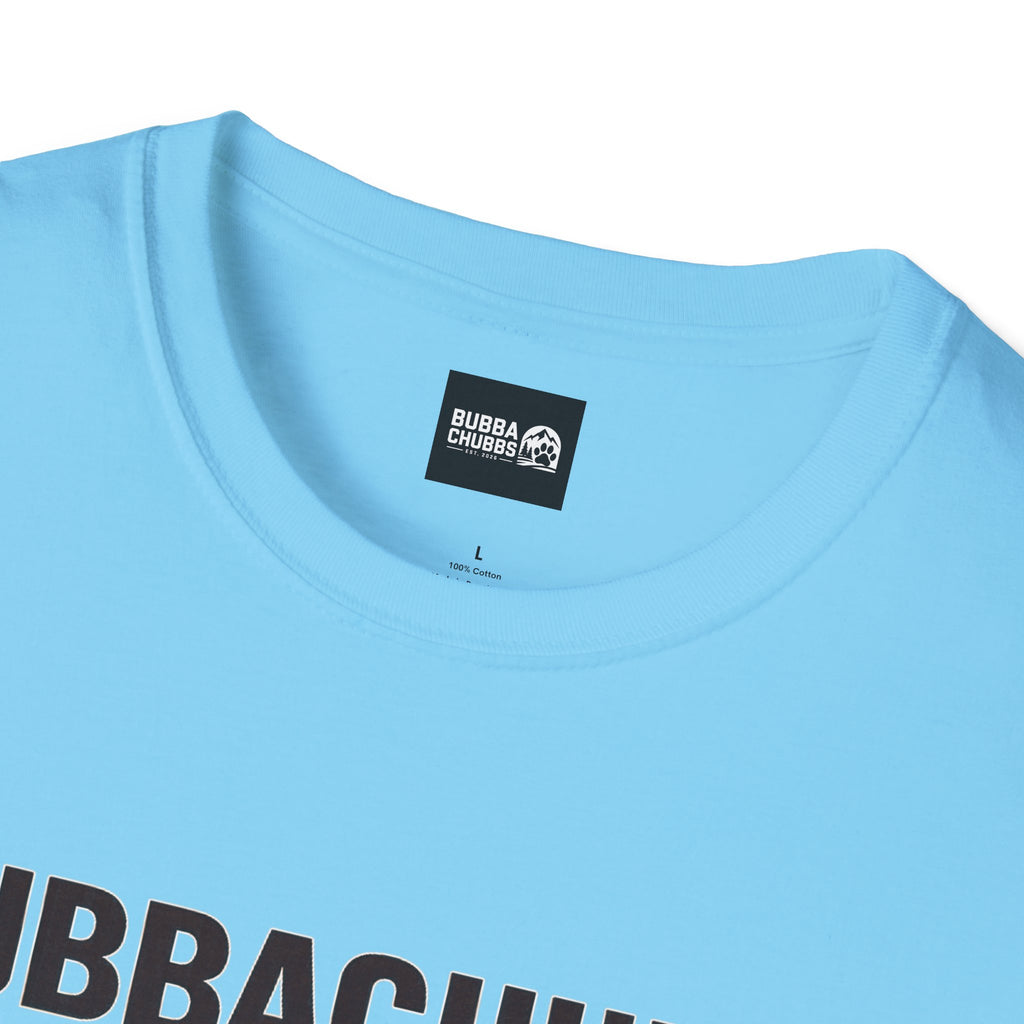 BubbaChubbs Logo front Coordinates Short-Sleeve Tee - BubbaChubbs Brand