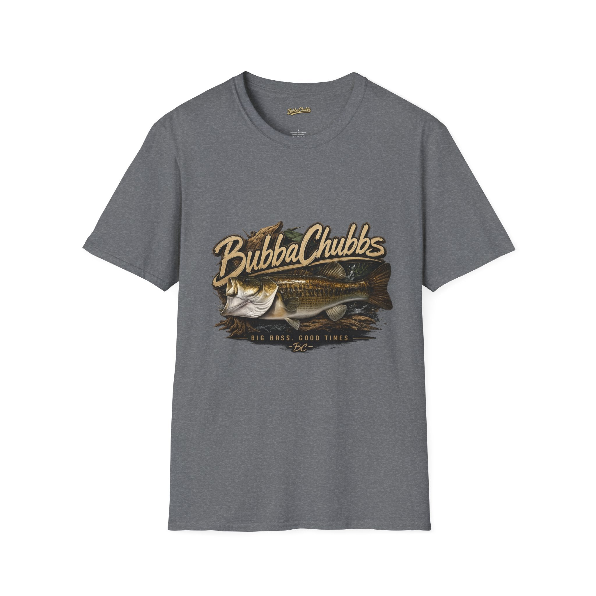 BubbaChubbs Gone Fishing Graphic Tee Printify