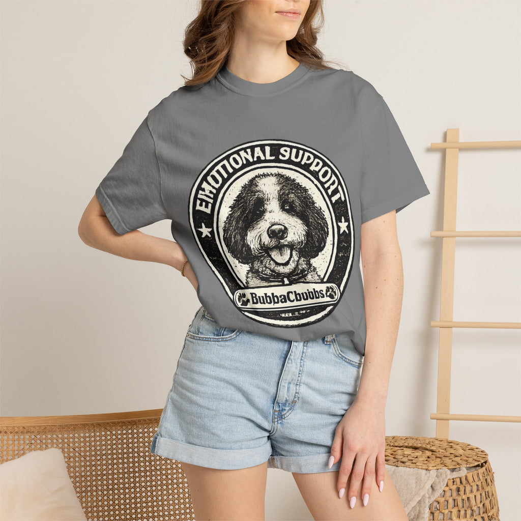 BubbaChubbs Doodle Vintage Emotional Support Style Tee Printify