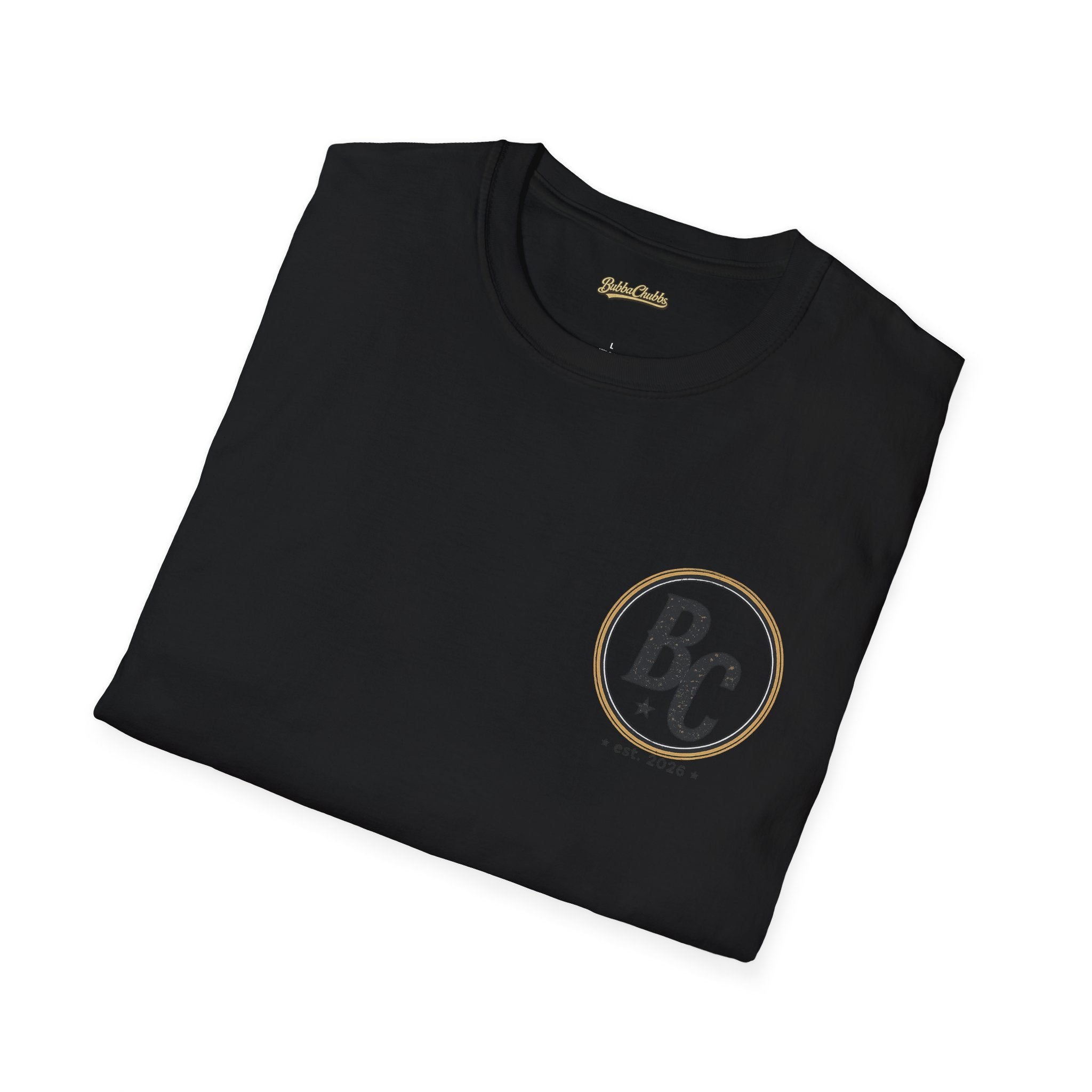 BubbaChubbs Logo Simple Solo T-Shirt Printify
