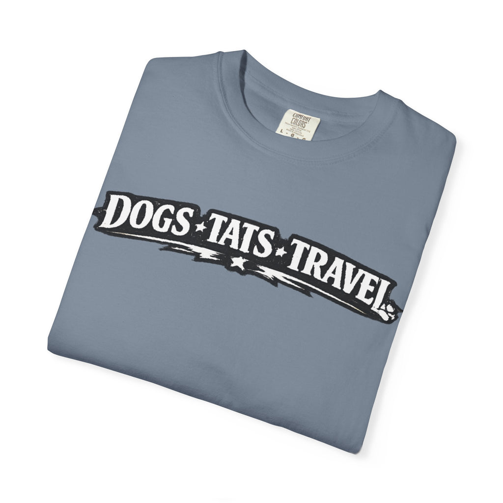 BubbaChubbs Dogs Tats Travel Chill Tee Printify