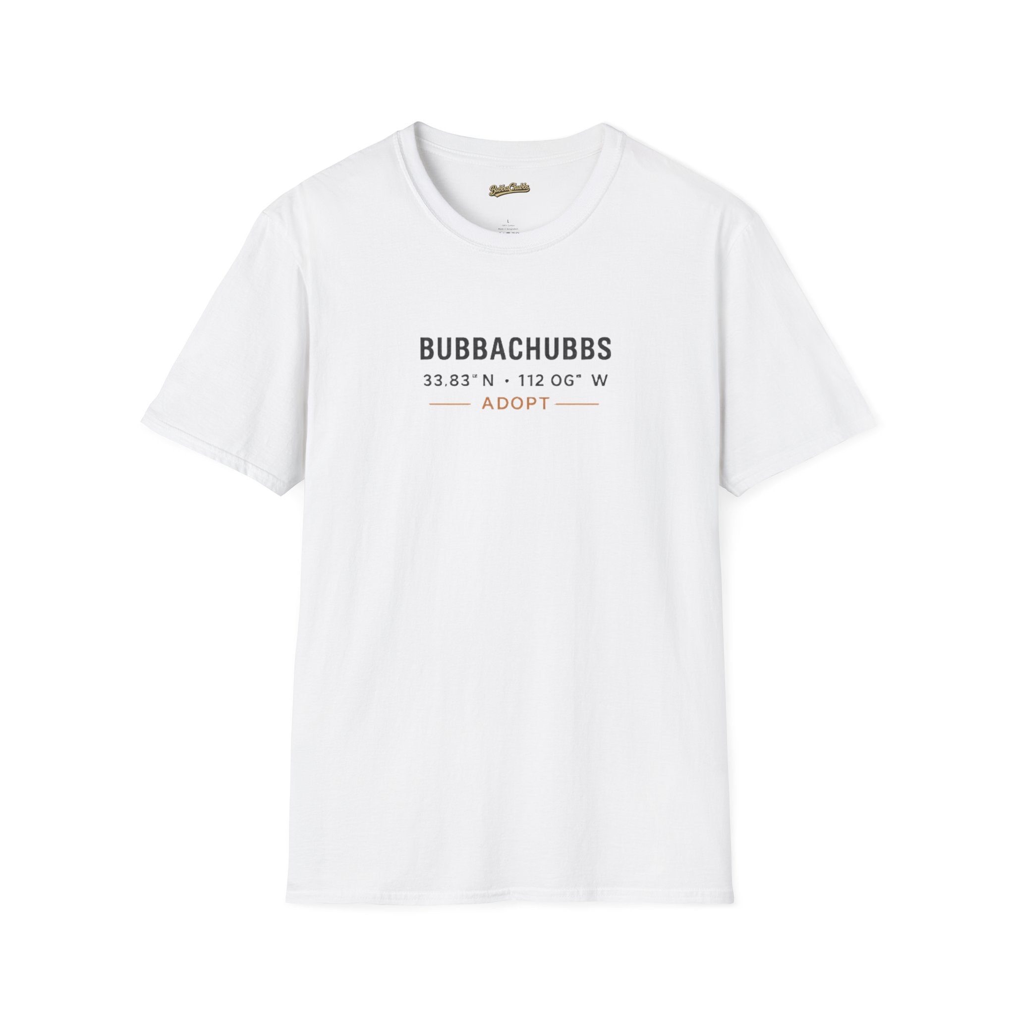 BubbaChubbs Adopt Latitude Tee - BubbaChubbs Brand