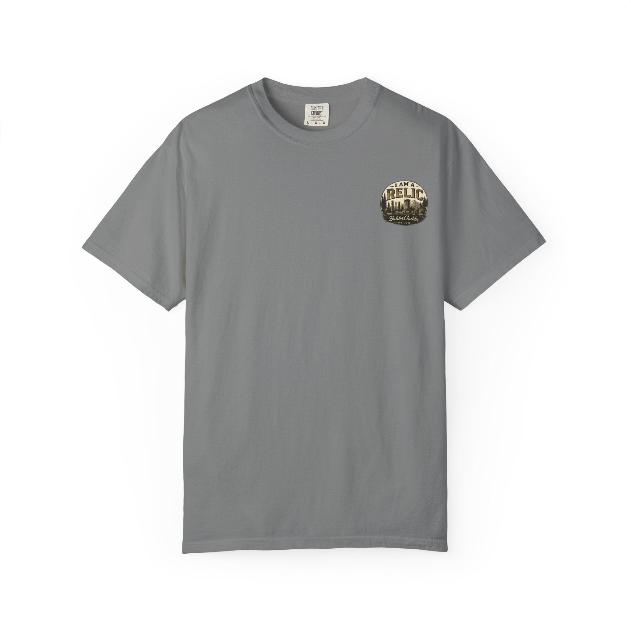 BubbaChubbs Minimal I am Relic Tee - BubbaChubbs Brand