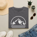 Mountain Sunset Graphic T-Shirt — Minimal Outdoor Adventure Tee