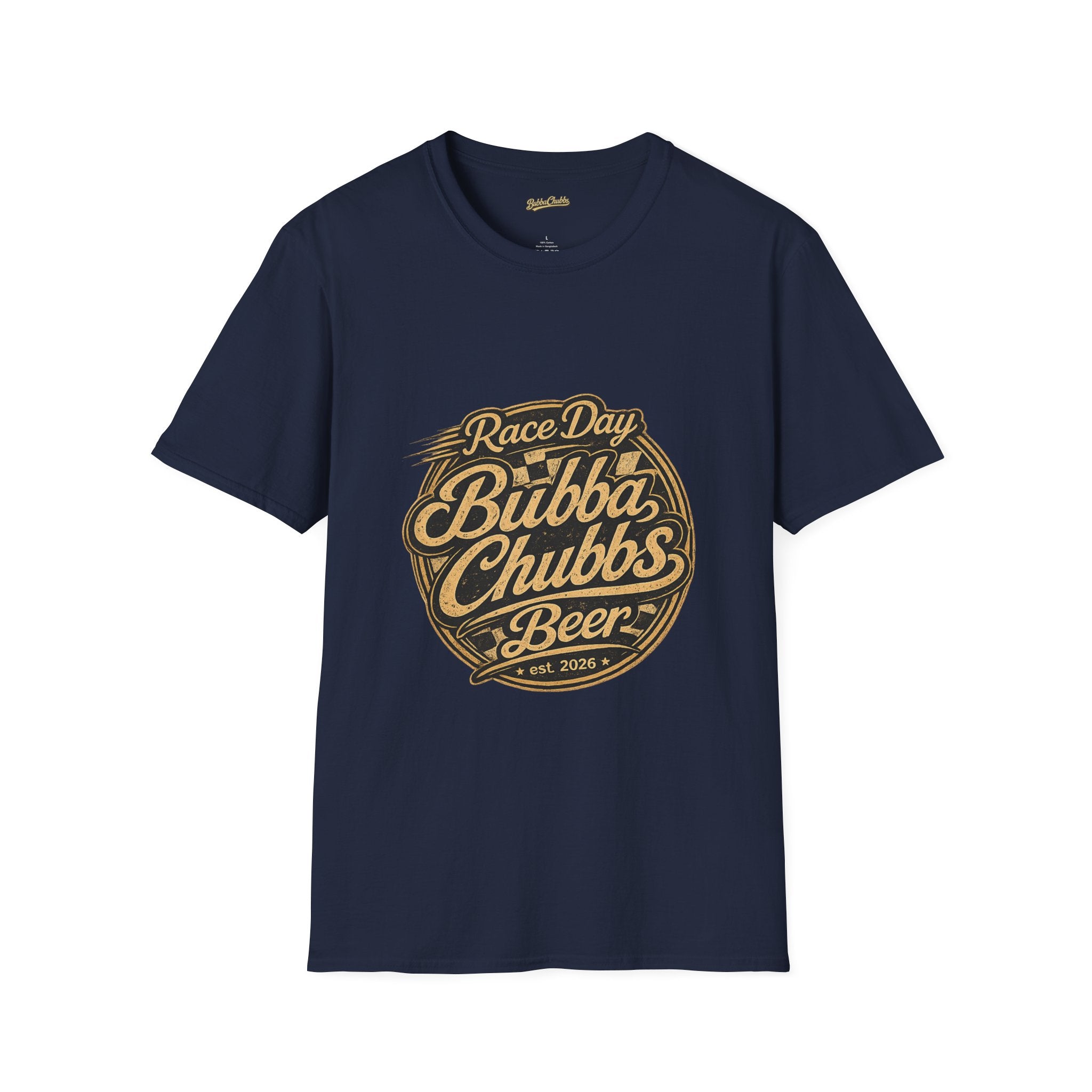 BubbaChubbs Race Day Bubba Beer Logo T-Shirt Printify
