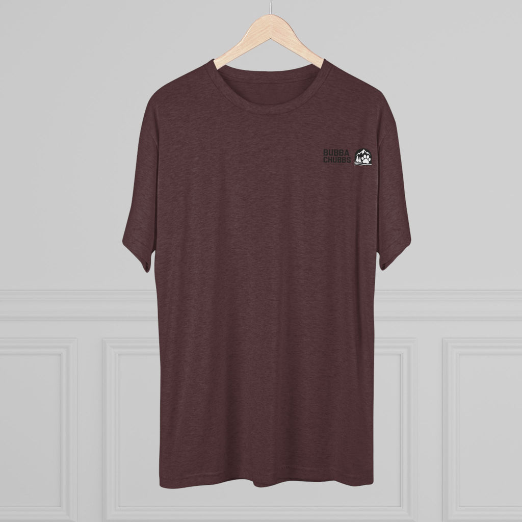 BubbaChubbs Mountains Minimalist Logo Tee — Adventure Outdoor Crew Shirt - BubbaChubbs Brand